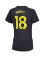 Billige Everton Ashley Young #18 Bortedrakt Dame 2024-25 Kortermet